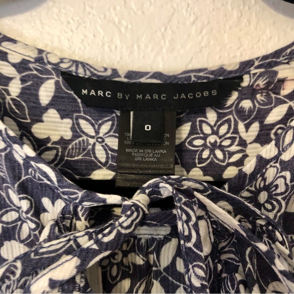 Marc By Marc Jacobs Blue Floral Dress - Picture 4 of 13